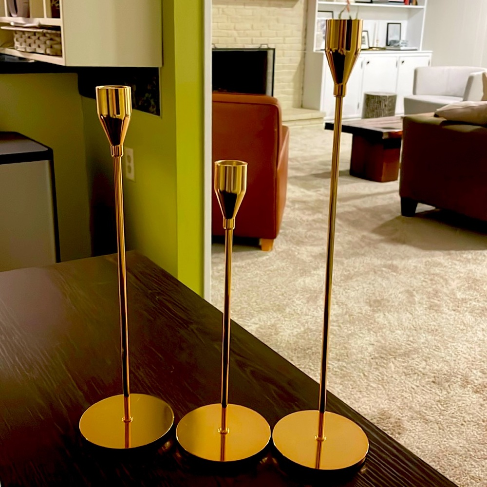 3 Candle Stick Holders - originally purchased from Amazon for $17.